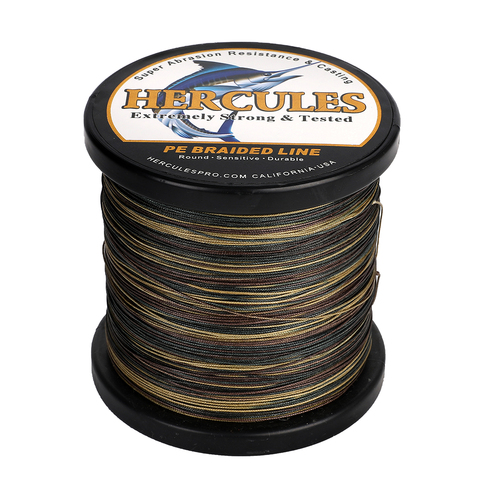 Hercules Braided Fishing Line Sea Saltwater Fishing 12 Strands 100M 15 Color 100% PE Pesca Goods Super Strong Multifilament ► Photo 1/6