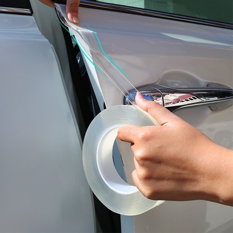 Car Stickers Door Sill Protector Tape Auto Bumper Strip Protect Scratchproof for Geely emgrand ec7 ec8 Coolray EC7-RV GC7 SC7 ► Photo 1/6