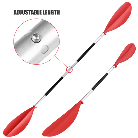 4PCS 7ft Quick Release Asymmetrical Kayak Paddle Board Surfing Aluminum Alloy 3 Position Adjustable Nonslip Kayak Paddle Boating ► Photo 1/6