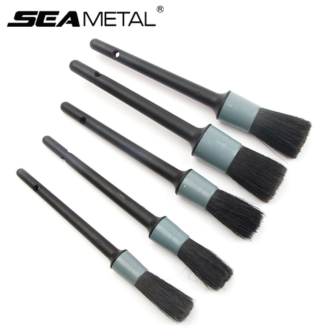 Car Detailing Brush Cleaning Natural Plastic Hair Brushes Auto Detail Tools  Product 5Pcs Wheel Dashboard Car-styling Accessories - Price history &  Review, AliExpress Seller - SEAMETAL Auto Direct Store Store