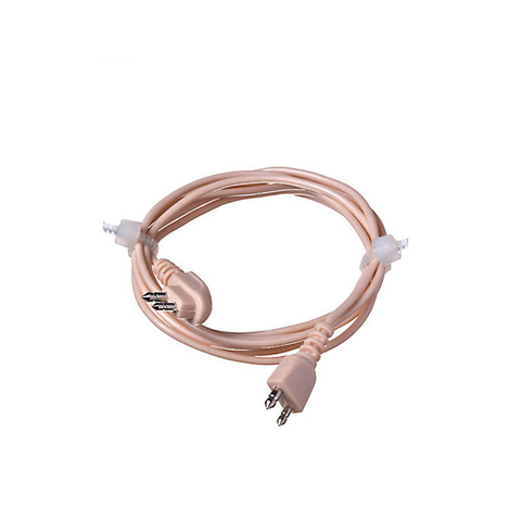 2pin Cord Standard Beige Hearing Aid Earphone Cable Wholesale And Retail ► Photo 1/2