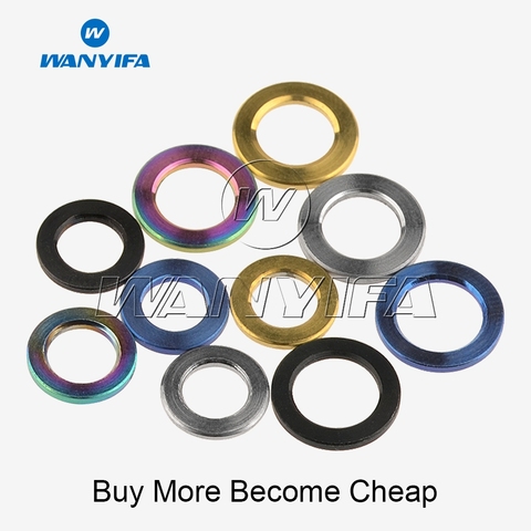 Wanyifa Titanium M4 M5 M6 M8 M10 Titanium Spacer Washer for DIN912 Bolt Screw ► Photo 1/6