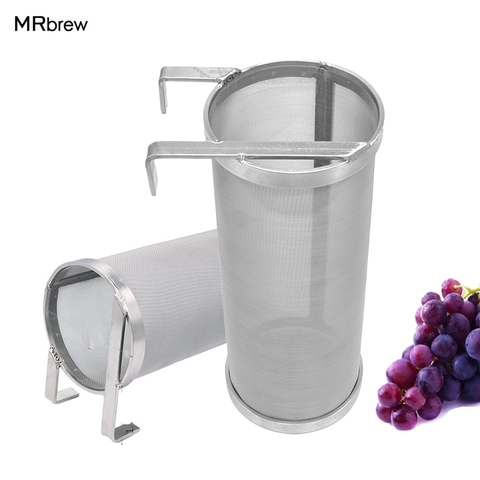 Stainless Steel Beer Hop Mesh Filter With Hook For Homebrew Beer Strainer Beer Brewing Hop Spider Filter Strainer 300 Micron ► Photo 1/6