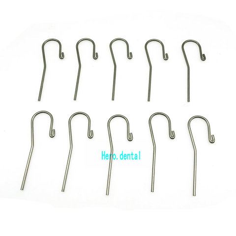 10 pcs tools for dentist dental equipment and instrument for teeth whitening dental lip hook for apex locator ► Photo 1/5