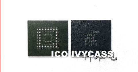 THGBMDG5D1LBAIL eMMC BGA153 For LCD TV NAND Flash Memory IC Chip 4GB Soldered Ball ► Photo 1/1