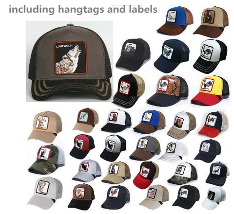 2022 new Hip Hop Hat Mesh Baseball Cap Unisex Animals embroidery Caps Women&Men Snapback Cap Dad Hat Summer bone Adjustable ► Photo 1/1