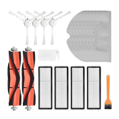 High Quality Side Brush HEPA Filter Main brush Mop kit For XIAOMI MIJIA 1C STYTJ01ZHM 1T Vacuum Cleaner Spare Parts accessories ► Photo 1/6