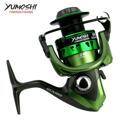 yumoshi Spinning Fishing Reels Metal Spool 1000-7000 Series 5.5:1 Spinning Wheel ► Photo 1/6