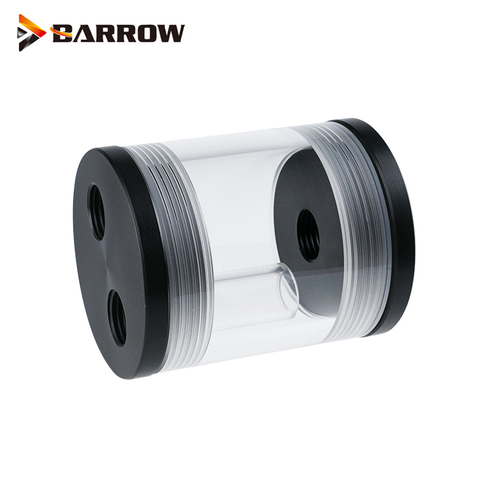 Barrow Cylindrical Water Tank For MIni Cabinet Liquid Cooling ,60MM length 50MM Diameter Clear Reservoir, L50-60 ► Photo 1/4