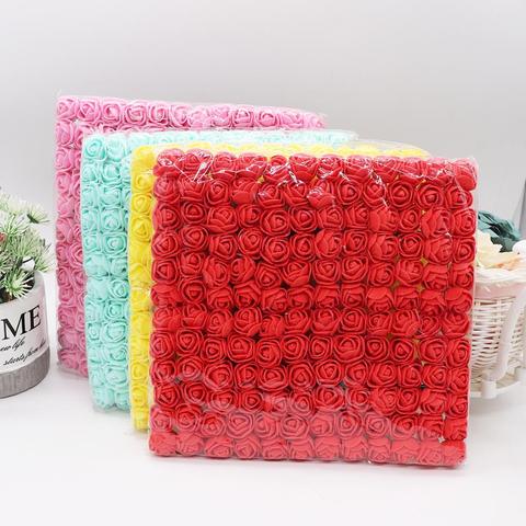 Mini Flowers for Crafts 144Pcs Artificial Mini Flower Bouquets Lovely Flower  Decorations Fake Flower DIY Supplies 