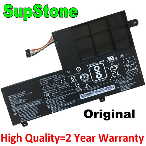 SupStone Genuine L14M2P21 L14L2P21 Laptop Battery for Lenovo Yoga 500-14ISK S41-70 S41-75 S41-70AM-IFI S41-35 330s-15ikb 310S-14 ► Photo 1/5