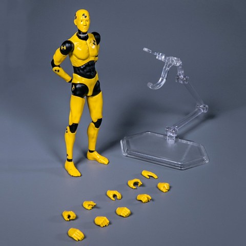 In Stock DAMTOYS DPS01/DPS02 1/12 Scale Male Figure Testman Crash Test Dummy 6