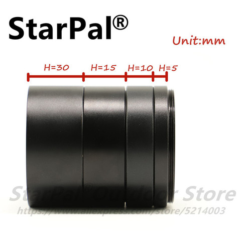 T2 camera extension tube, monocular telescope,Professional Telescope, 3mm, 5mm, 7mm, 10mm, 12mm, 15mm, 20mm, 30mm, 40mm M42x0.75 ► Photo 1/6