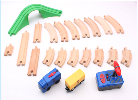 Special track wooden tracks set wooden track combination suits for brio Wooden toy Magnetic trains Boy / Kids Toy Christmas Gift ► Photo 1/6