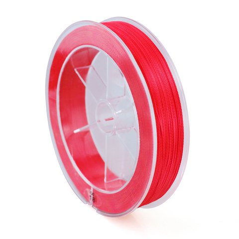 braided fihing line Multifilament 100M 300M super strong fishing line pe cord 4 Weave never faded red color 2-100LBS 0.06-0.55mm ► Photo 1/5
