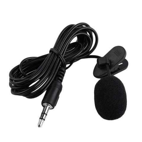 3.5mm Mini Studio Speech Mic Microphone w/ Clip for PC Desktop Notebook ► Photo 1/6