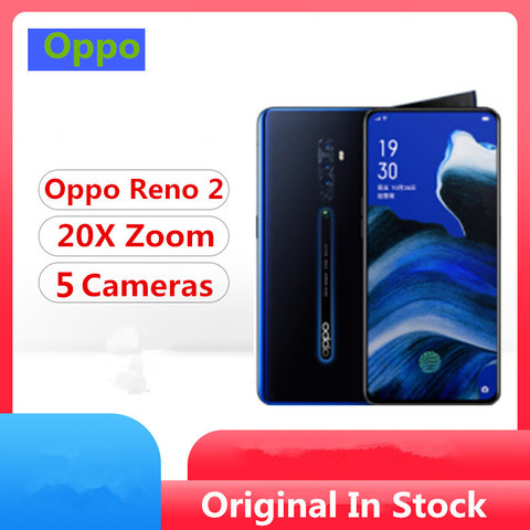DHL Fast DelIvery Oppo Reno 2 20x zoom Cell Phone Snapdragon 730 6.5