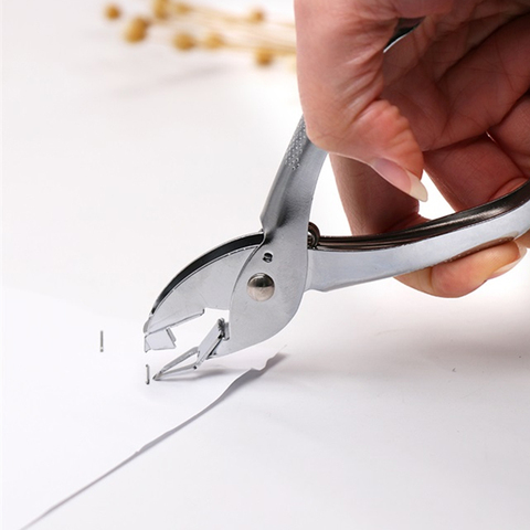 EAGLE 1039A Metal Staple Remover Nails/Nailers Pliers Puller School Office Nail Pull Out Extractor Manual Hand-held Nail Remover ► Photo 1/6