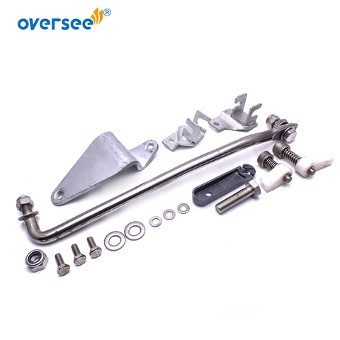 689-48501 Remote Control Attachment Kit Replaces For Yamaha Parsun 25HP 30HP 2 Stroke Outboard Motor 61N 69P 69S ► Photo 1/5