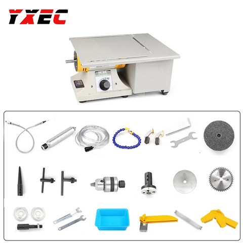 850W Multifunction Mini Table Saw Stone Polisher Jade Engraving Machine Grinding machine Table Saws Jade Cutting machine 220V ► Photo 1/6