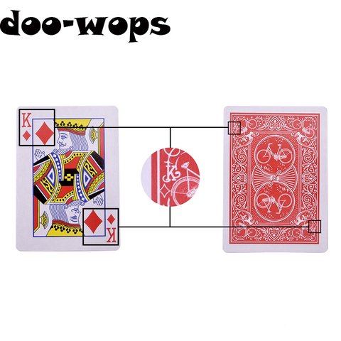 Marked Stripper Deck Playing Cards Poker Magic Tricks Close Up Street Illusion Gimmick Mentalism Kid Child Puzzle Toy Magia Card ► Photo 1/5