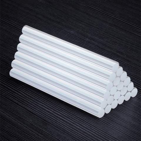 10/50 Pieces Hot melt adhesive Transparent 11mm 7mm glue stick silicone High viscosity Strengthen stickiness ► Photo 1/5