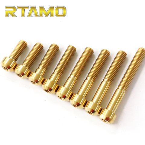 Titanium Bolts M6X45/50/60/65/70//80/90 Torx Head Cap Stigma Screws for Car,Bicycle and Motorcycle Parts ► Photo 1/6