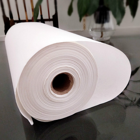 Raw Rolling Xuan Paper Chinese Raw Rice Papers Calligraphy Painting Paper Half-Ripe Xuan Papers White Rijstpapier Carta Di Riso ► Photo 1/5