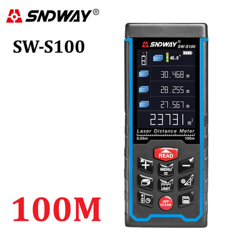 SNDWAY Digital Laser rangefinder Color display Rechargeabel 100M-70M-50M Laser Range Finder distance meter free shipping ► Photo 1/6