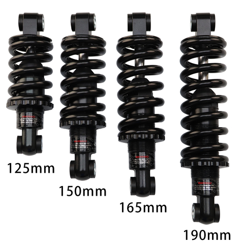 165/190mm bicycle rear shock absorber/lithium electric bicycle upgraded/Ultimate scooter rear shock absorber ► Photo 1/6