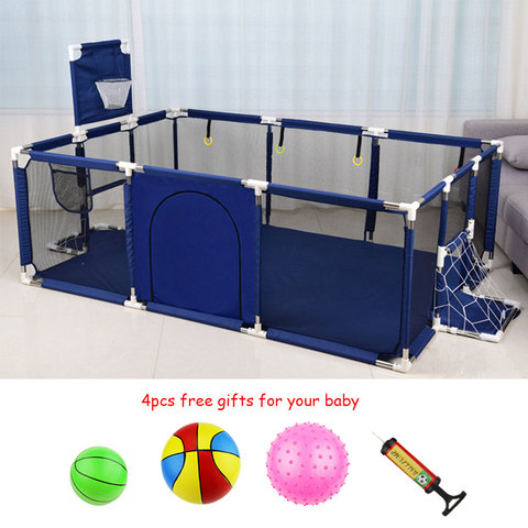 Children's Playpen for Baby Playpen for Children Kids Ball Pit Playpen Baby Playground Basketball Court Indoor Football Field ► Photo 1/6