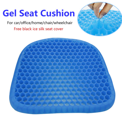 Large size elastic gel cushion Gel,Gel sit cushion honeycomb car sofa cushion, cervical health care pain pad,Flexible Gel Seat ► Photo 1/6