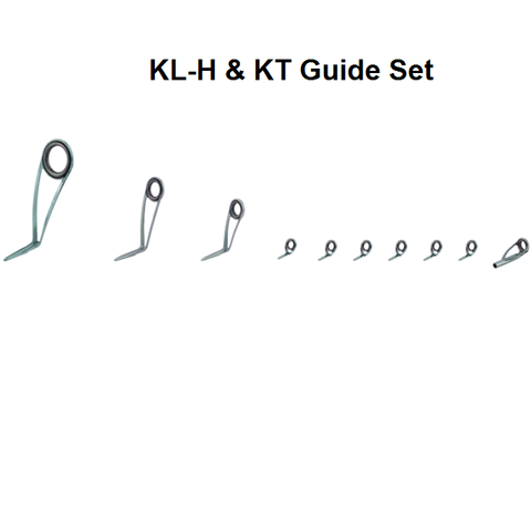 KLH & KT   Guide Set  Spinning  Guides   one set (11pcs) ► Photo 1/2