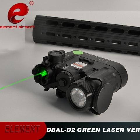 Element Airsoft Tactical Light IR Green Laser DBAL Flashlight For Hunting DBAL-EMKII DBAL-D2 Gun Laser  Weapon Light  EX454 ► Photo 1/6