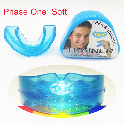 1pc T4K Children Dental Tooth Orthodontic Appliance Trainer Kids Alignment Braces Mouthpieces for Teeth Straight Teeth Whitening ► Photo 1/6