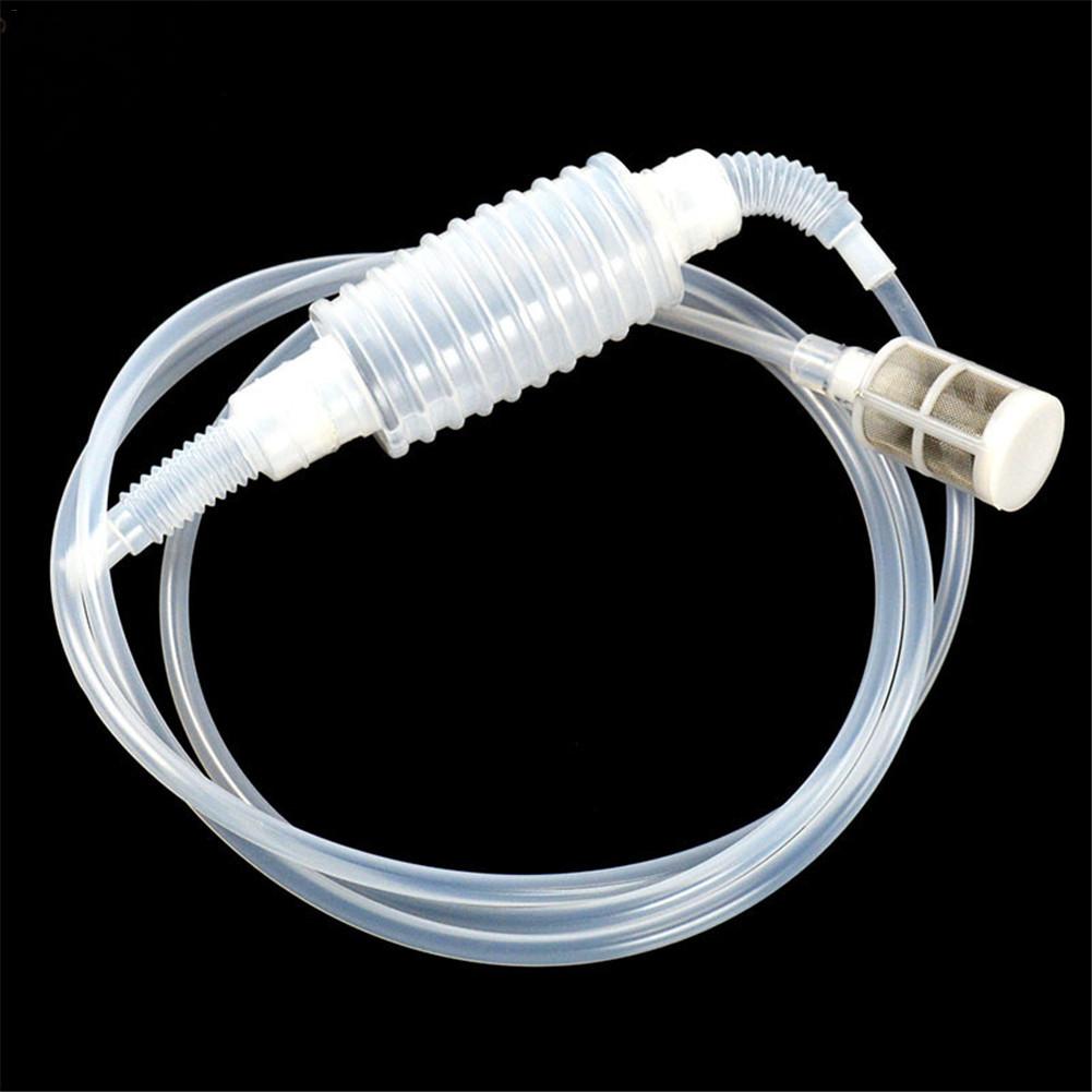Wine Making Hand Knead Siphon Home Brew Syphon Long Brewing Tool Filter Tube 