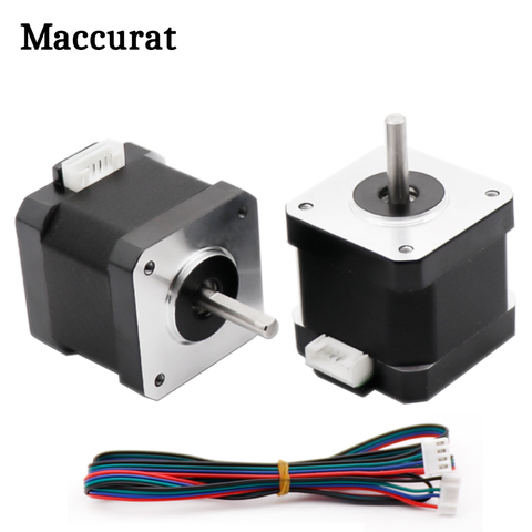 1PC Nema 17 Stepper Motor 42 Motor Nema17 Stepping Motor 40mm 42BYGH 1.68A(17HS4401S) Step Motor 4-lead for CNC 3D Printer ► Photo 1/6