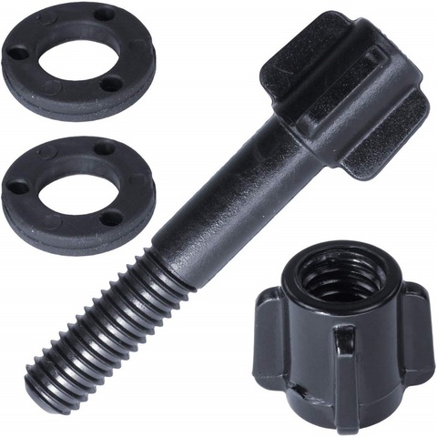 Universal Metal Detector Hardware Kit (2 Washers, Nut, Bolt) ► Photo 1/4