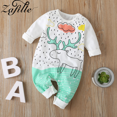 ZAFILLE Cartoon Tiger Romper Baby 2022 Infant Clothes Spring Autumn Newborn Baby Boy Clothes For Baby Boy Overalls For Kids ► Photo 1/6