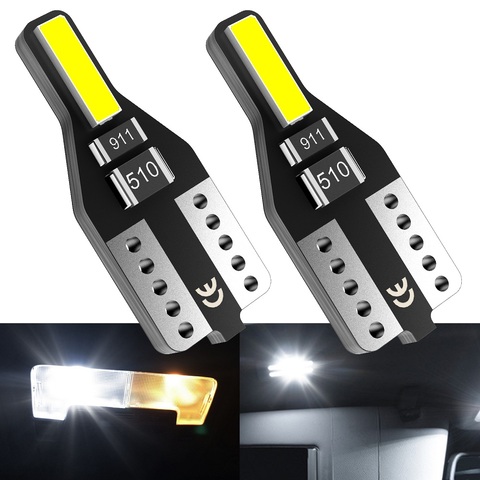 2x For Renault Duster Megane 2 3 Logan Clio Fluence Captur Sandero Laguna W5W LED T10 LED Interior Car Lights Leds for Auto 12V ► Photo 1/6