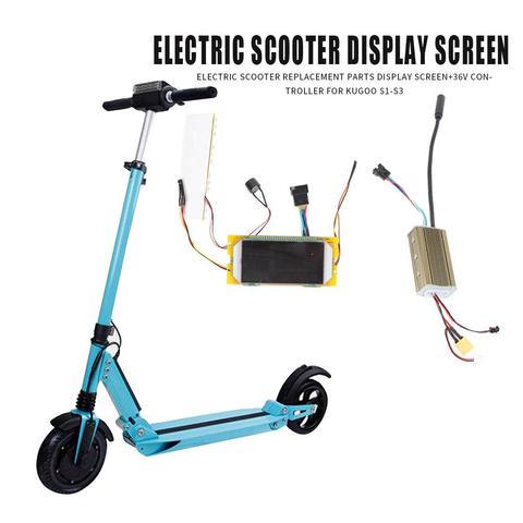 Hot Sale Electric Scooter Screen Wear-resistant Skateboard Display Screen + 36V Controller Driver for Kugoo S1 S2 S3 Scooter ► Photo 1/6