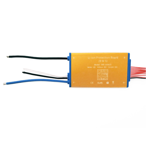 3.7V  10S 36V 15A 25A 35A Li ion battery BMS PCM PCB With balance temperature protection & on/off switch ► Photo 1/6