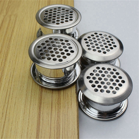 10pcs Double-sided stainless steel ventilation grilles air vent cover louver vent Hole for shoe cabinet closet Wardrobe ► Photo 1/6