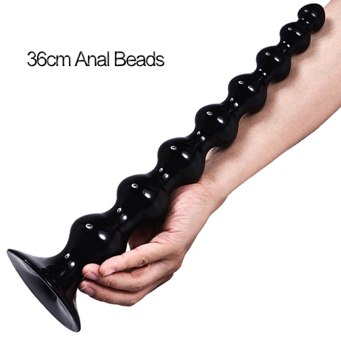 long large anal beads balls anal plug big buttplug erotic sex toys for woman men gay dilatador prostate massager adult products ► Photo 1/6