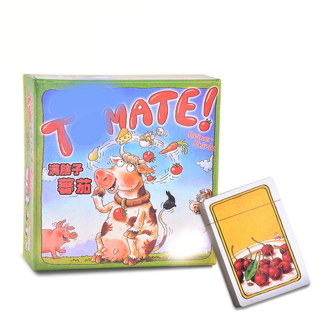 2-8 Players Alles Tomate Cards Game  Board Game  Funny Transactions Metting Game Chinese Version ► Photo 1/2