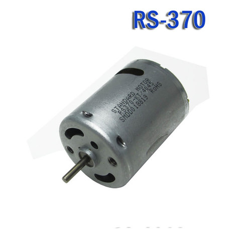 HK RS-370 Speed DC motor 3V 6V 7.4V 11.1V 12V 240W For Water gun Model Electric drill DIY small motor ► Photo 1/1