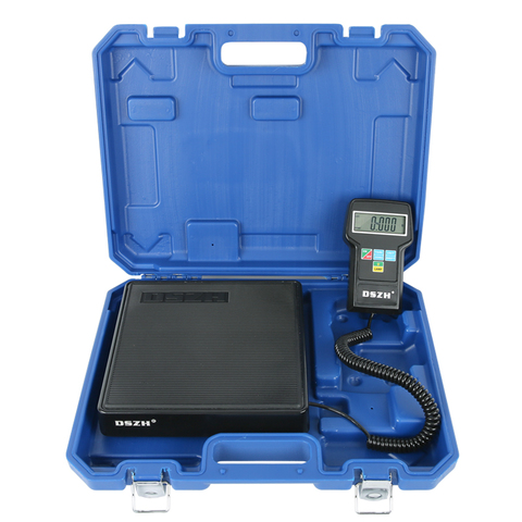 DSZH RCS-7040 Electronic Digital HVAC A/C Refrigerant Freon Charging Weight Scale with Case Measuring Tools ► Photo 1/5