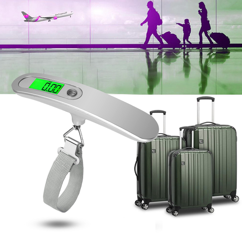 Portable Luggage Scale LCD Digital Electronic Hanging Scale Weight Balance suitcase Travel Scale ► Photo 1/1