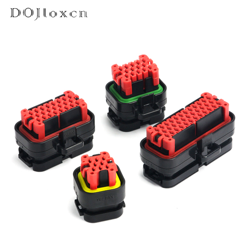 1Set Tyco 8 14 23 35 Pin ECU Automotive Male  Female Black Connector Electrical Wire Connectors Plug 770680-1 776273-1 776164-1 ► Photo 1/5