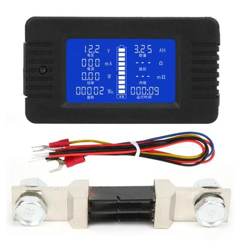 PZEM-015 Multifunctional Battery Meter LCD Digital Display Battery Test Detector with 300A Shunt Power Ammeter Voltmeter ► Photo 1/1